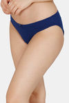 Zivame Anti-Microbial Low Rise Full Coverage Bikini Panty (Pack of 3) - Multicolor — thumbnail 12